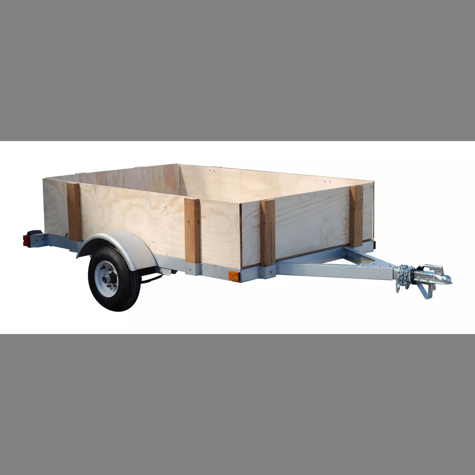 Galvanized Kit Trailer, 4-ft x 8-ft D3E3 - product image 5