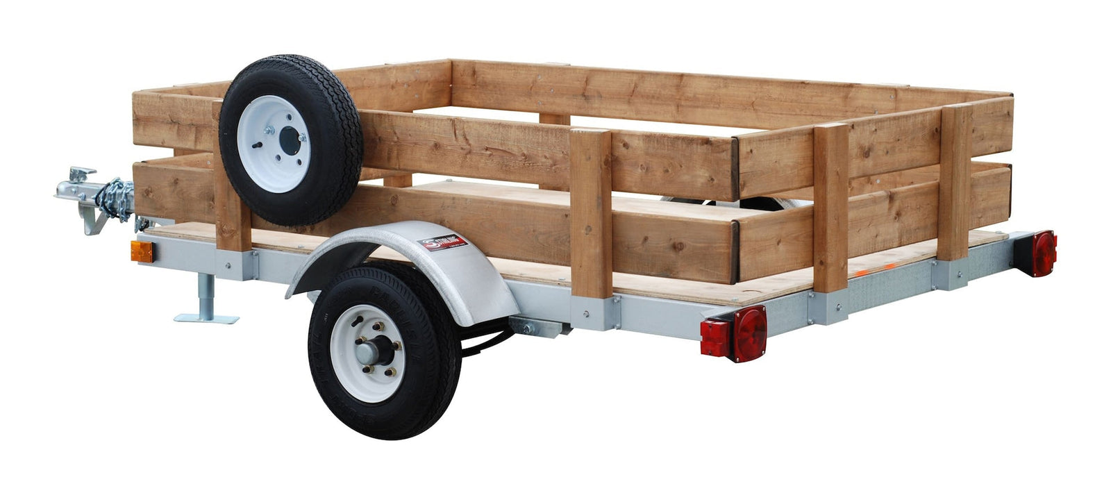 Galvanized Kit Trailer, 4-ft x 8-ft D3E3 - product image 7