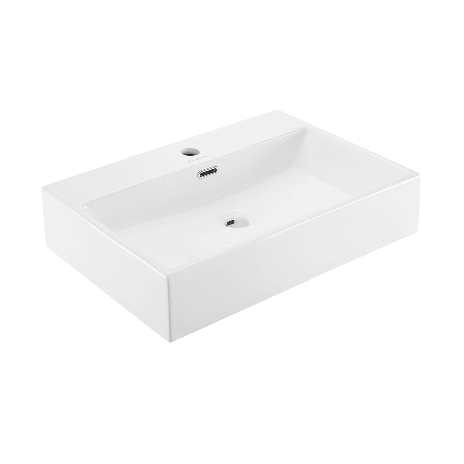 Claire Rectangle Wall-Mount Bathroom Sink, 24-in F3P8 - product image 2