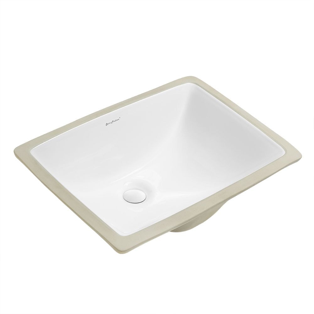 Plaisir 18.5 Rectangular Under-Mount Bathroom Sink L1A7 - product image 2