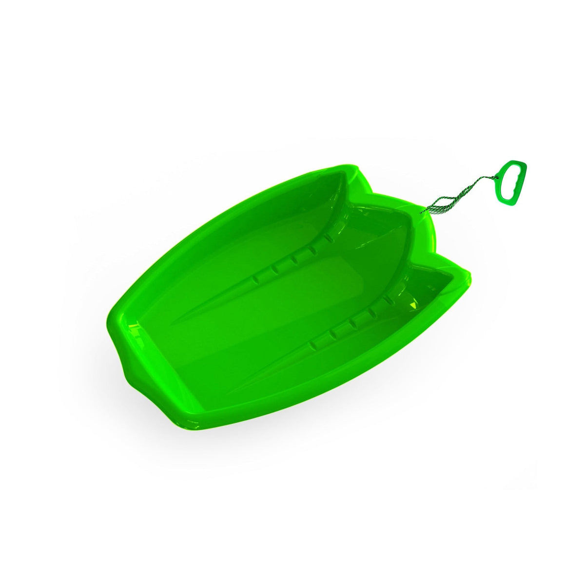Dinosaur Paw Kids' 1-Person Plastic Winter Snow Sled/Toboggan with Tow Rope A8H5 - product image 1