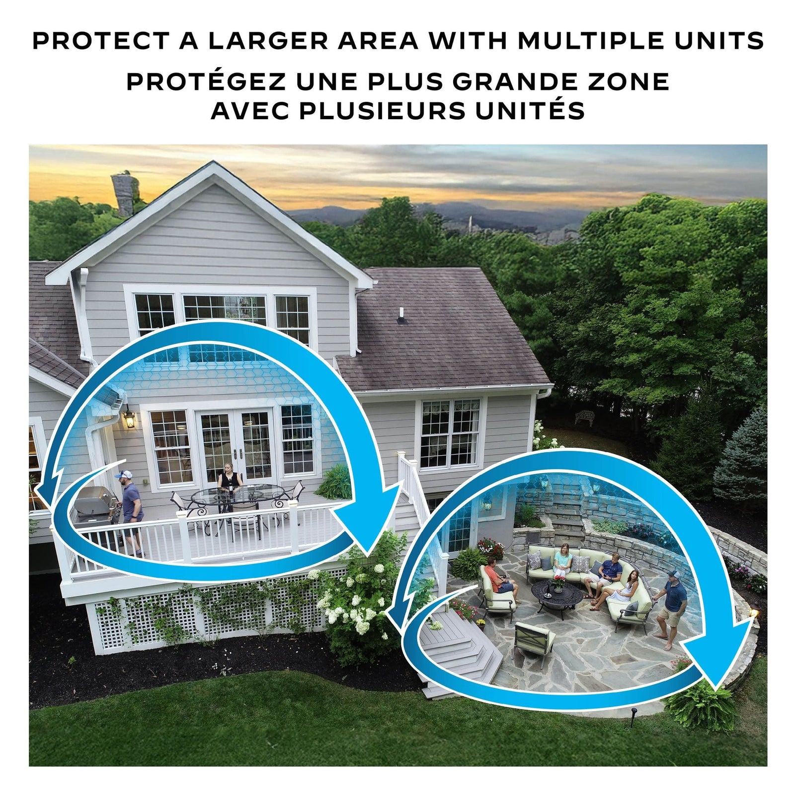 E-ZoneGuard Patio Rechargeable Mosquito Repeller with 12-Hr Refill and 5.5-Hr Battery, Charcoal N1J6 - product image 8