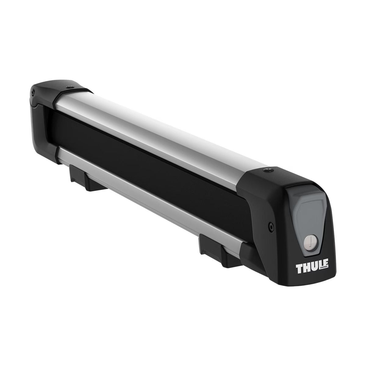 SnowPack Stainless Steel Roof Top Mount Ski/Snowboard Rack, Medium, Black, 2-pc B1G9 - product image 6