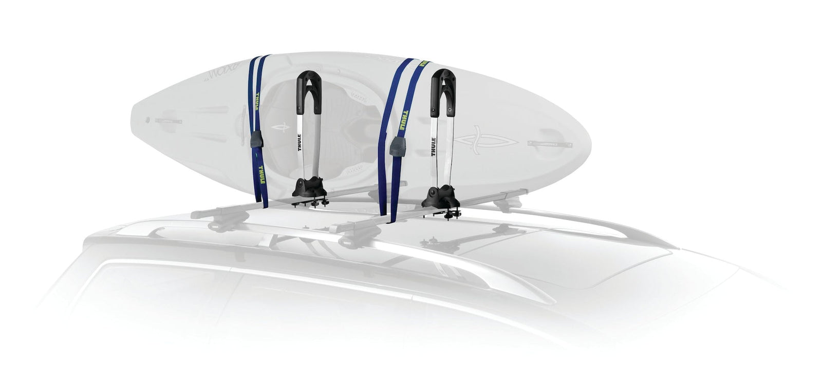 Stacker Fold-Down Silver Vertical Kayak Rack R1C1 - product image 2