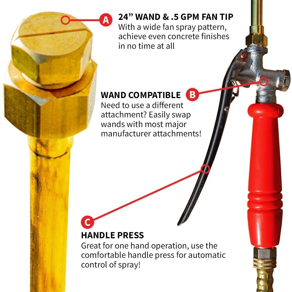 Power TCS6.5 Concrete Backpack Sprayer, 450 PSI J7J4 - product image 5