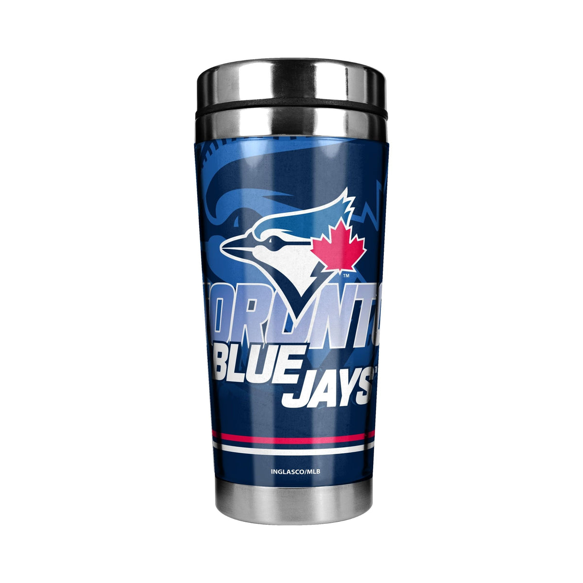 Toronto Blue Jays Stainless Steel Travel Mug For Baseball Fans/Collectors, 16-oz E4R9 - product image 1