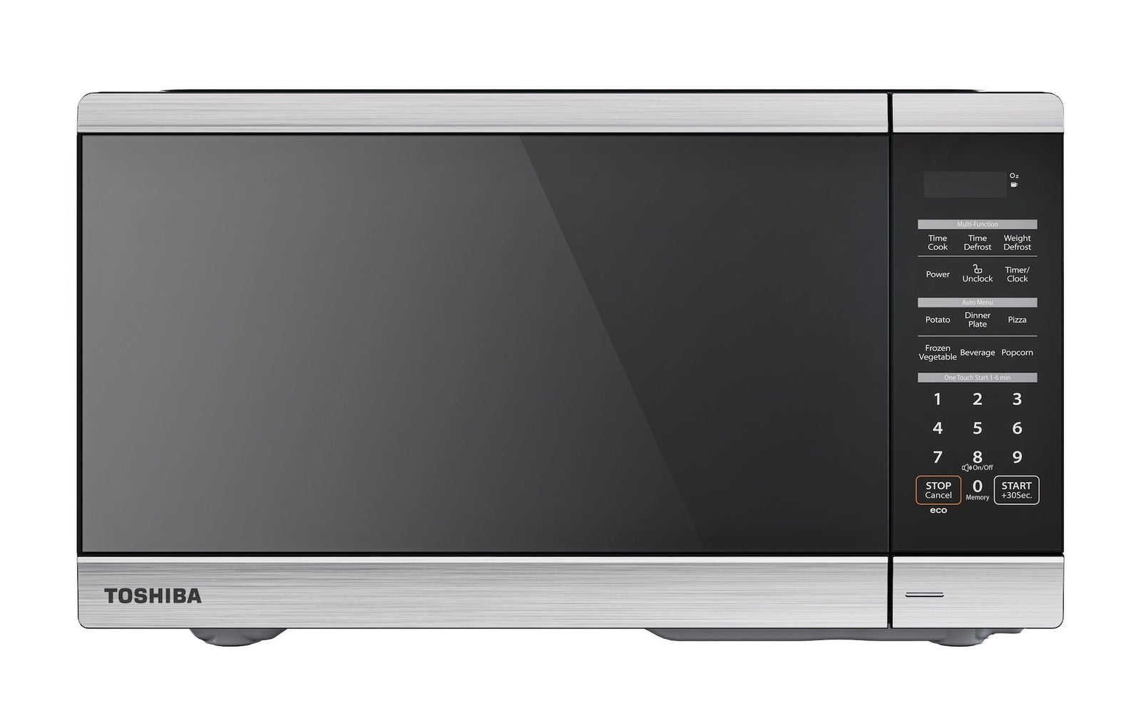 ML3-EM16PAI(SS)/CA Countertop Microwave with Smart Sensor Cooking, 1200W, 1.6-cu.ft, Stainless Steel F8V4 - product image 1