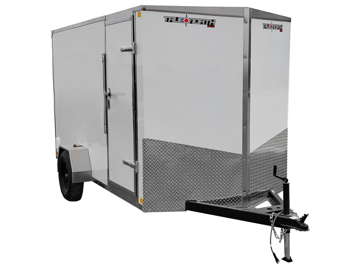 6 x 12-ft Enclosed Utility Trailer with Ramp Door O8B7 - product image 1