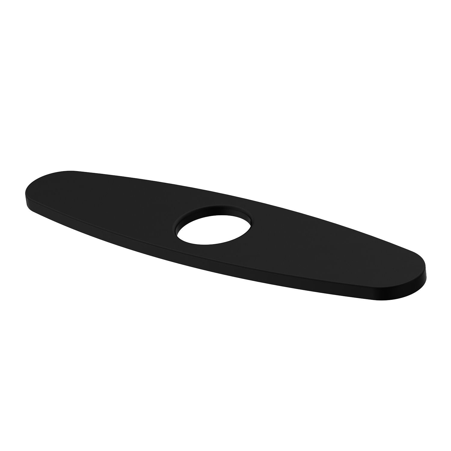 Kitchen Sink Faucet Hole Cover Deck Plate For 1 or 3 Hole, Matte Black, 10-in N0T1 - product image 4