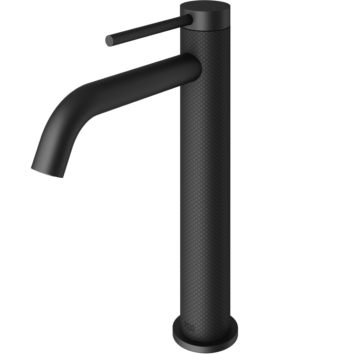 Lexington Single Handle Vessel Sink Bathroom Faucet with cFiber© Body, Matte Black D6B6 - product image 2