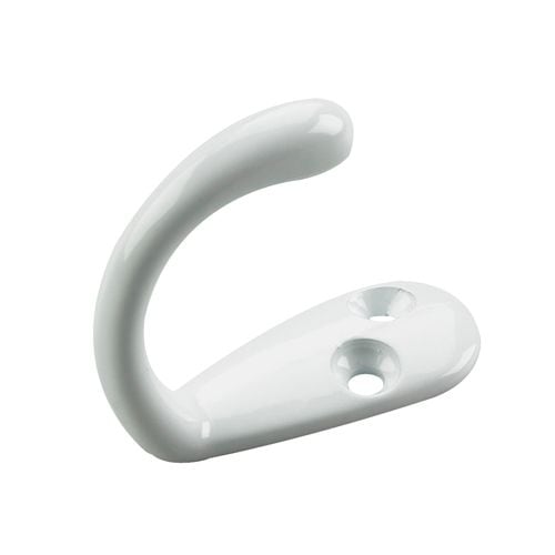 Wardrobe Hook, White, 4pk S8R4 - product image 1