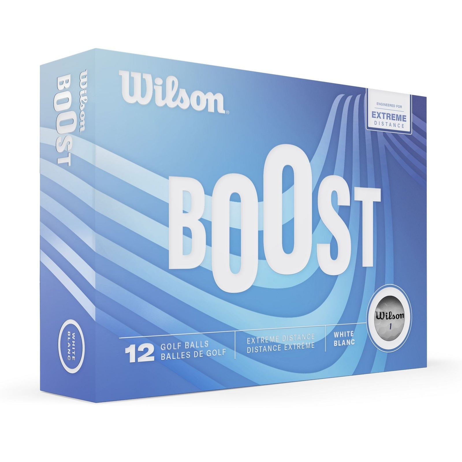 Boost Golf Ball, Extreme Distance, 12-pk, White X4I7 - product image 1