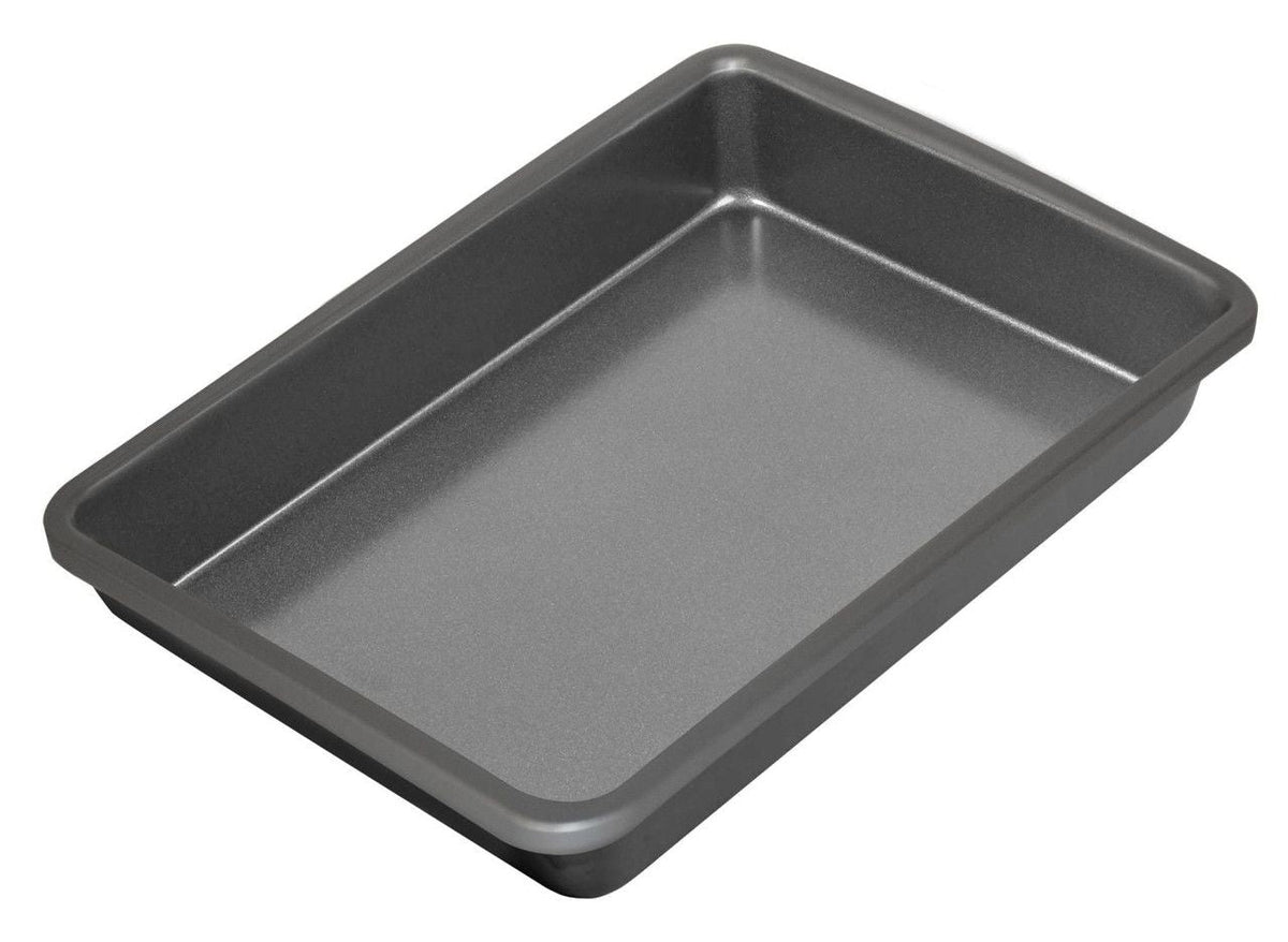 Grey Non-Stick Oblong Baking Pan, 13x9x2-in H4H6 - product image 1