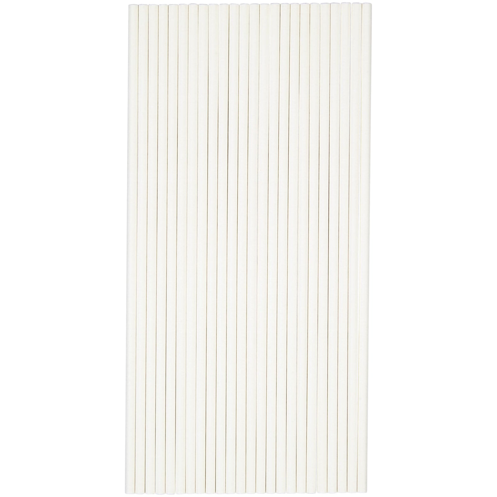 Lollipop & Cake Pop Stick, White, 8-in, 25-pk, for Baking/Cake Decoration G8O9 - product image 1