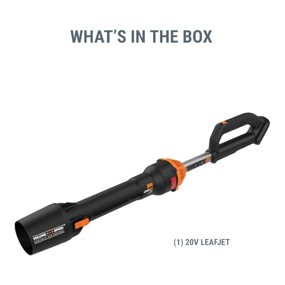 WG543.9 Nitro 20V Power Share Cordless LeafJet Blower with Brushless Motor, Tool Only I0D5 - product image 4