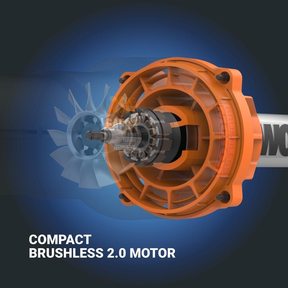 WG585.9 Nitro 40V Power Share LeafJet Cordless, Brushless Leaf Blower, Tool Only K4R5 - product image 6