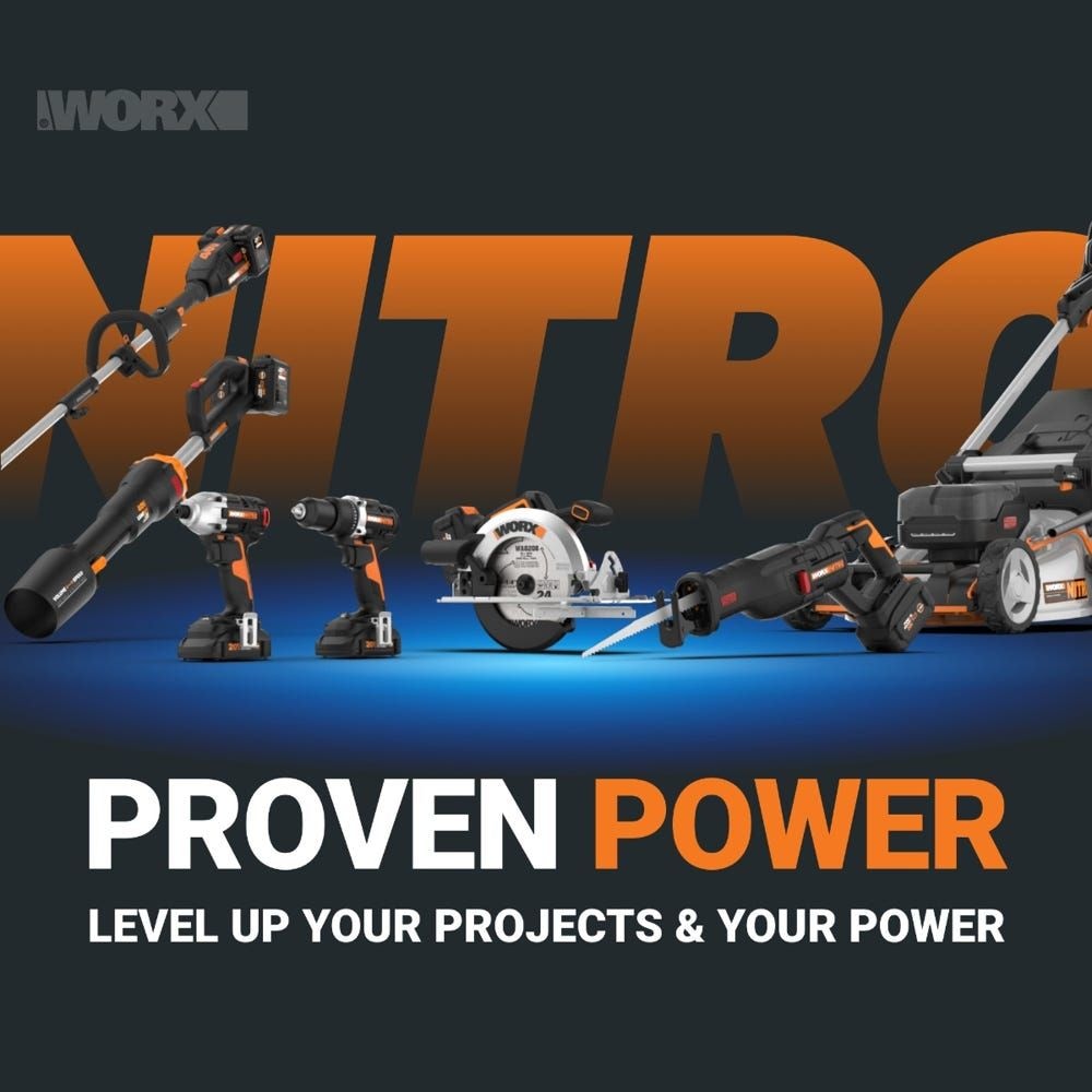 WG585.9 Nitro 40V Power Share LeafJet Cordless, Brushless Leaf Blower, Tool Only K4R5 - product image 7