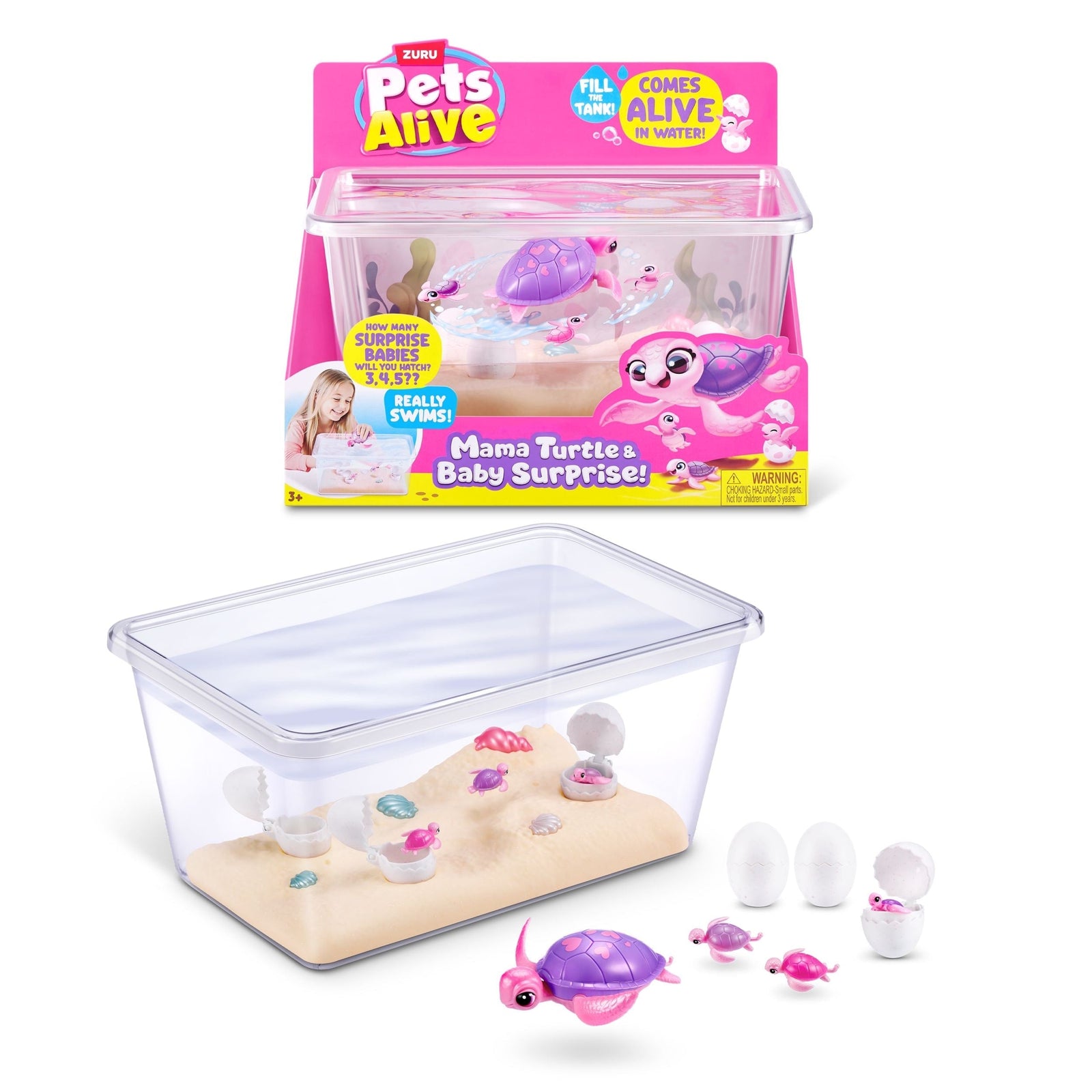 Pets Alive Mama and Turtle Surprise for Ages 3+ M2Q8 - product image 1