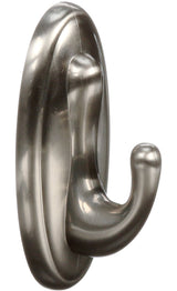 3M Command Medium Traditional Decorative Utility Hook, Brushed Nickel M2K0 - product image 1