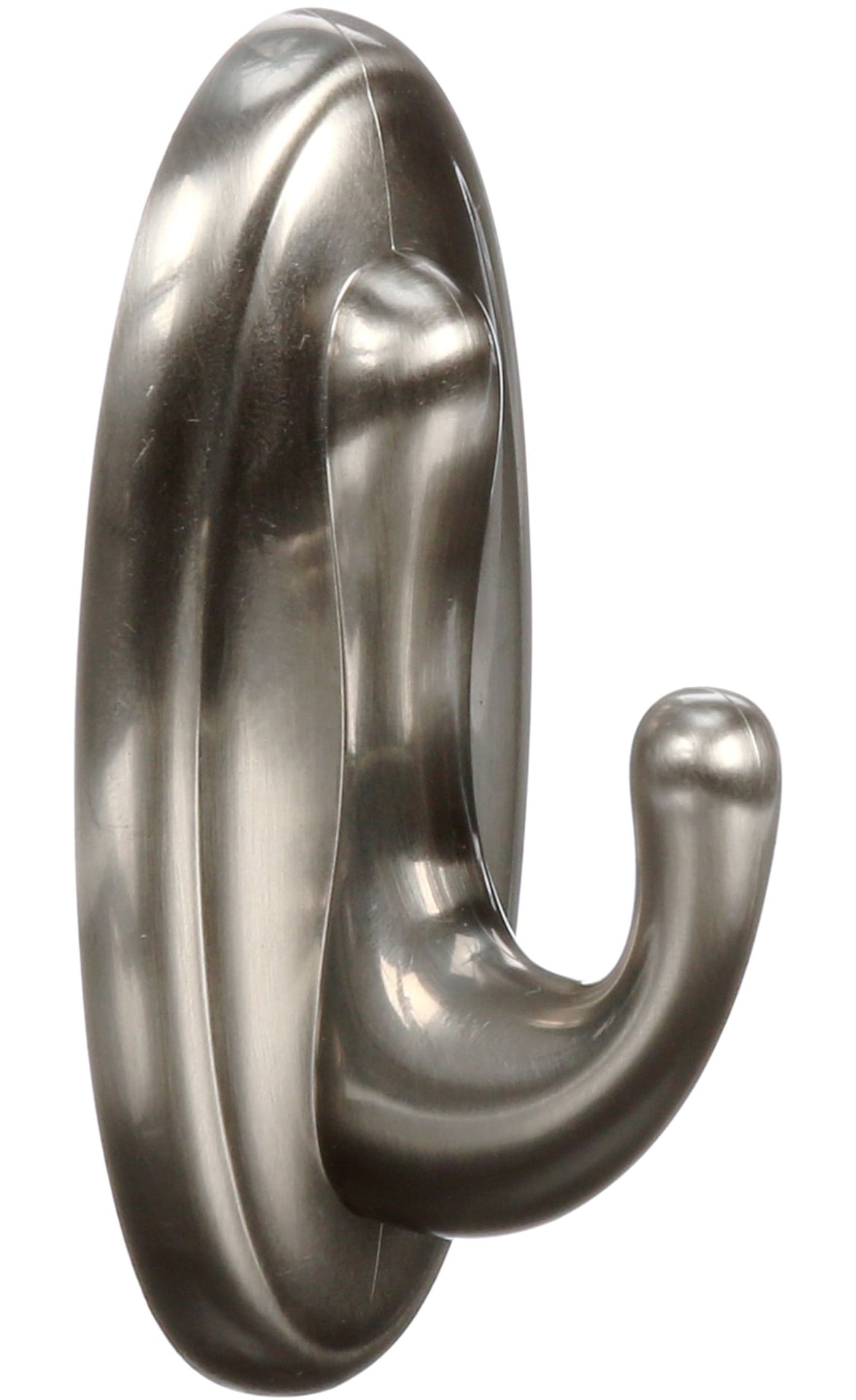 3M Command Medium Traditional Decorative Utility Hook, Brushed Nickel M2K0 - product image 1