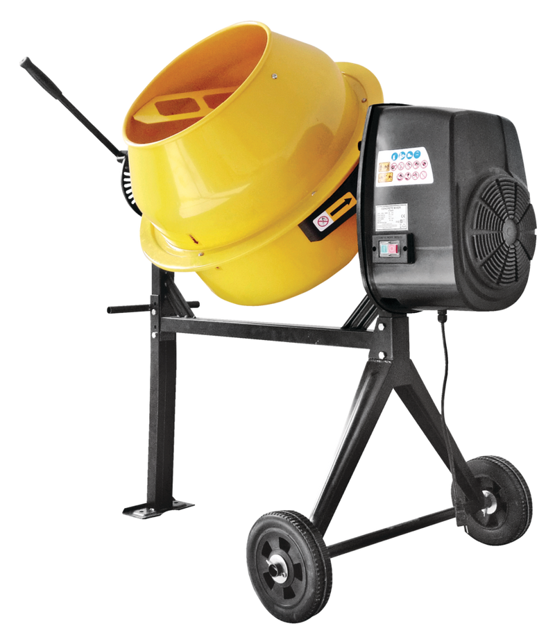 74013 5A Portable Electric Concrete Mixer, 115-L/4-cu-ft K8M6