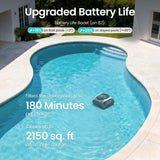 Scuba N1 Max Cordless Robotic In-Ground Robotic Pool Cleaner for In-Ground Pools up to 2150 sq. Ft U0R3 - product image 4