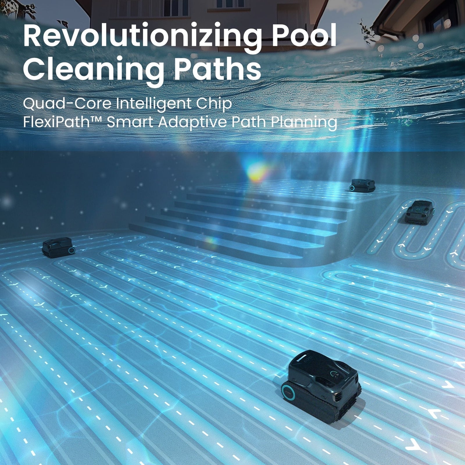 X1 Pro Max All‑In‑One Smart Cordless Robotic Pool Cleaner for Comprehensive Pool Care A8H4 - product image 6