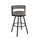Eller Swivel Bar Stool with Padded Backrest, Multiple Colours, 30-in N7U6 - product image 1