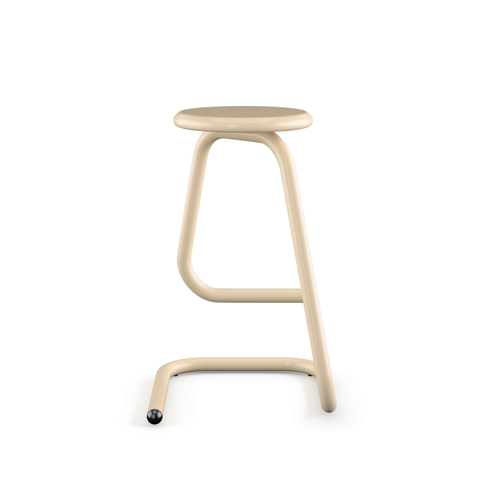 Paperclip Steel Counter Stool, 300-lb Capacity Q0K4 - product image 1