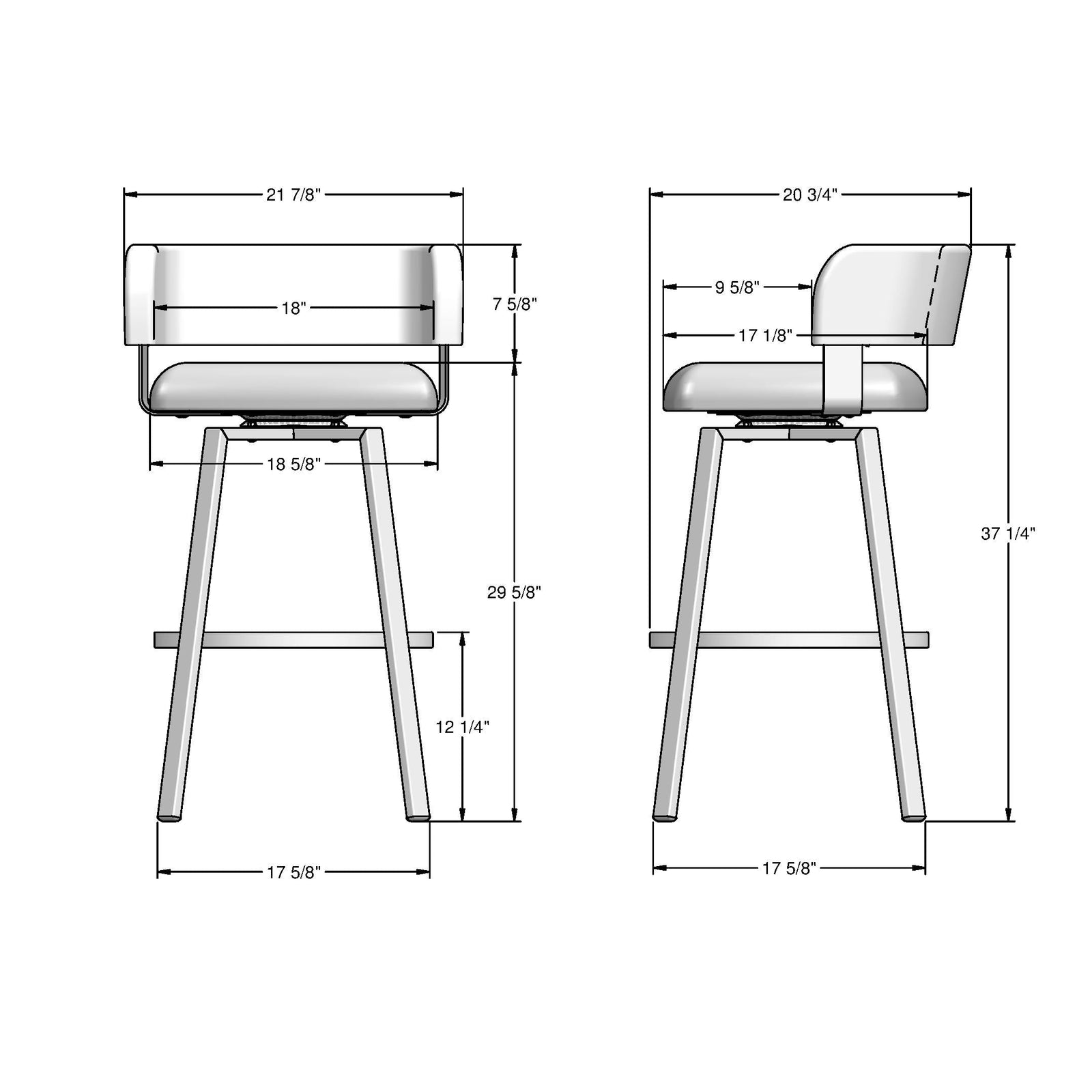 Stinson Bar Stool J5B4 - product image 1