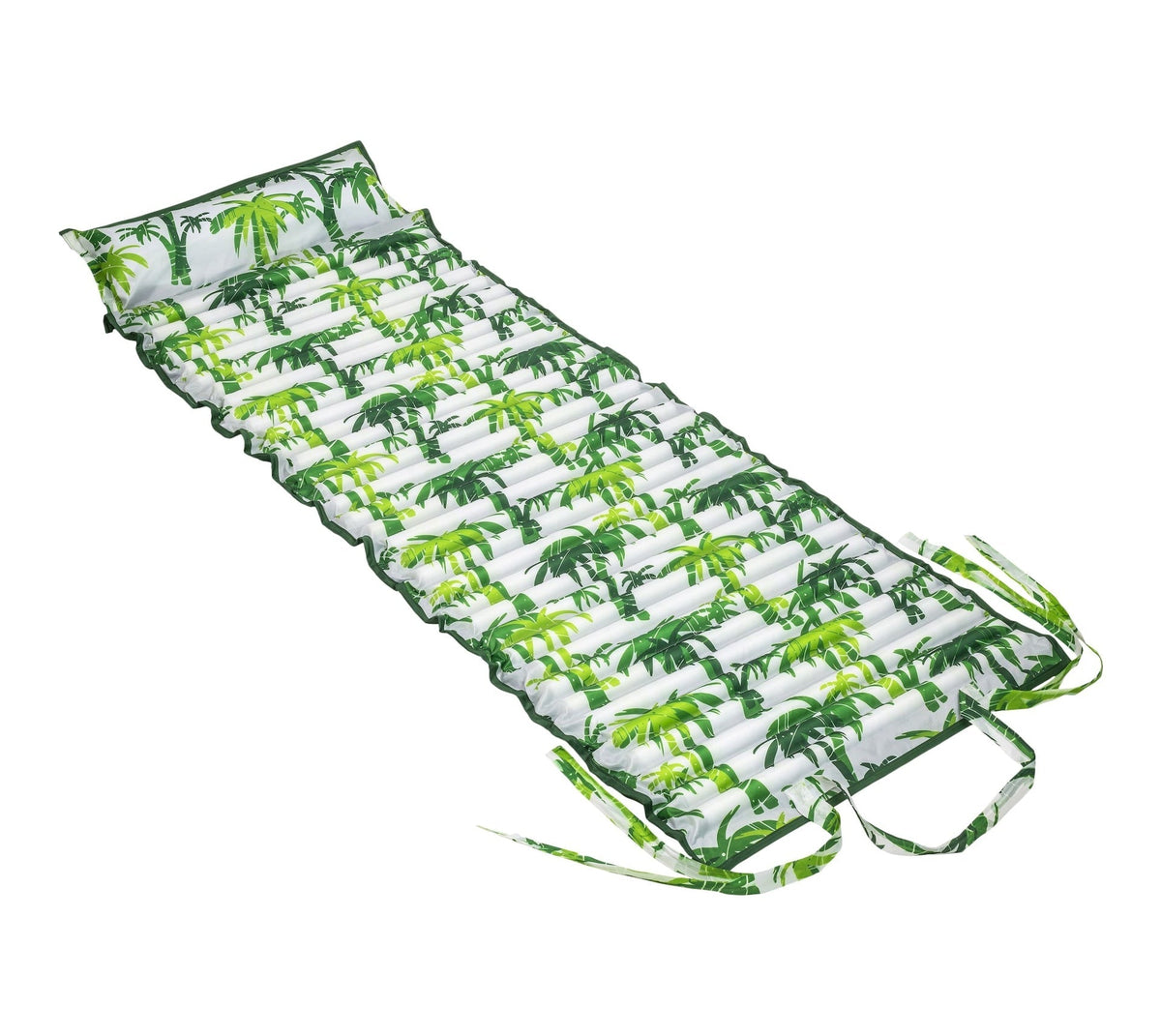 Inflatable/Foam Fold-and-Go Travel Pool Float/Lounger, Tropical, 71 x 27-in J0T5 - product image 1