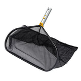 Deluxe Aluminum Swimming Pool Leaf Rake with Aluminum Handle W4W7 - product image 1