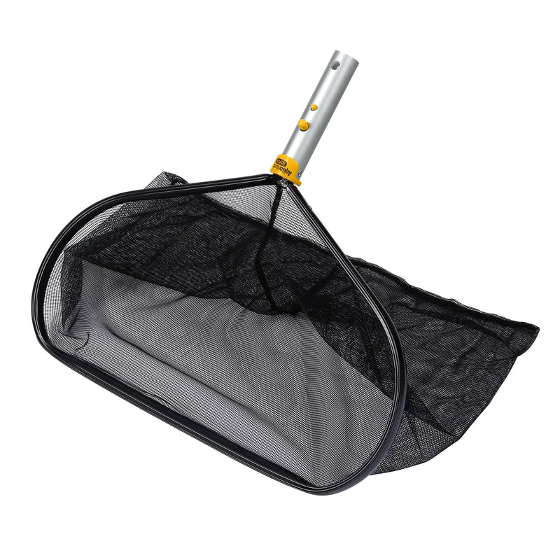 Deluxe Aluminum Swimming Pool Leaf Rake with Aluminum Handle W4W7