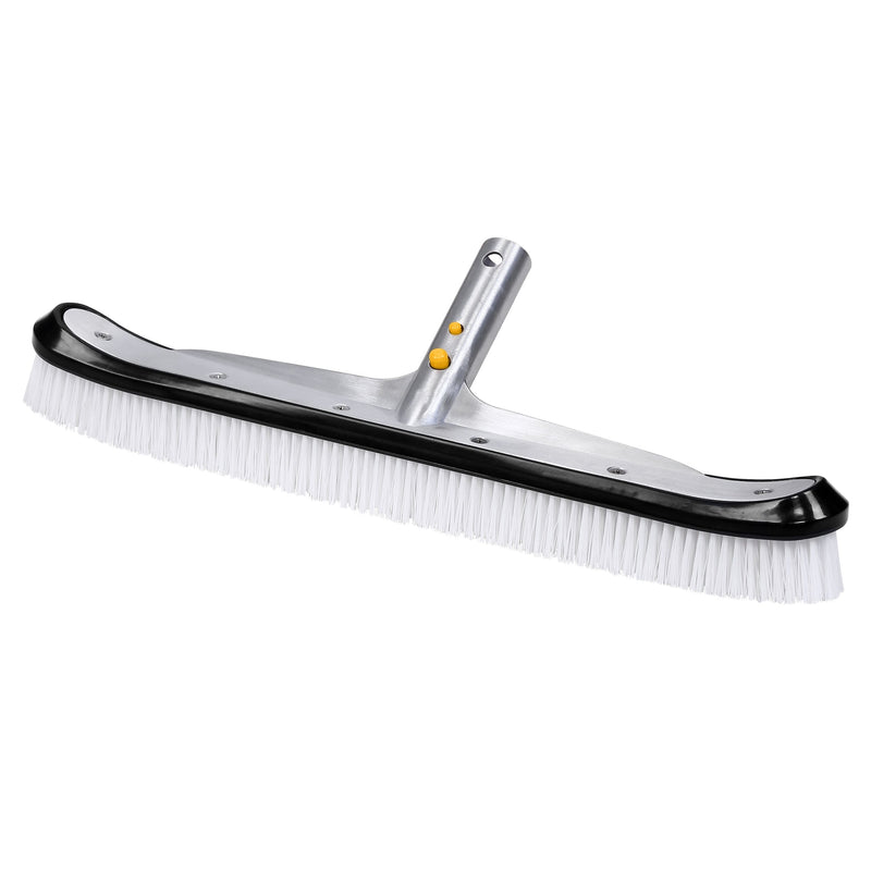 Deluxe Aluminum Swimming Pool & Spa Brush, 18-in D8X1
