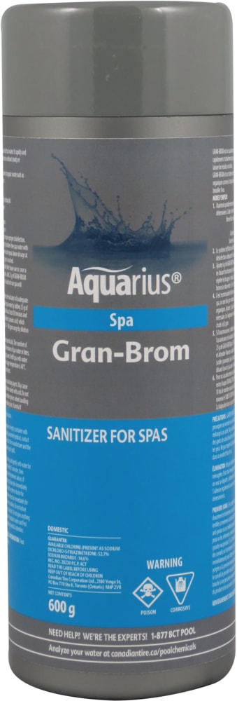 Gran-Brom, Sanitizer for Spa, 600-g M4C9