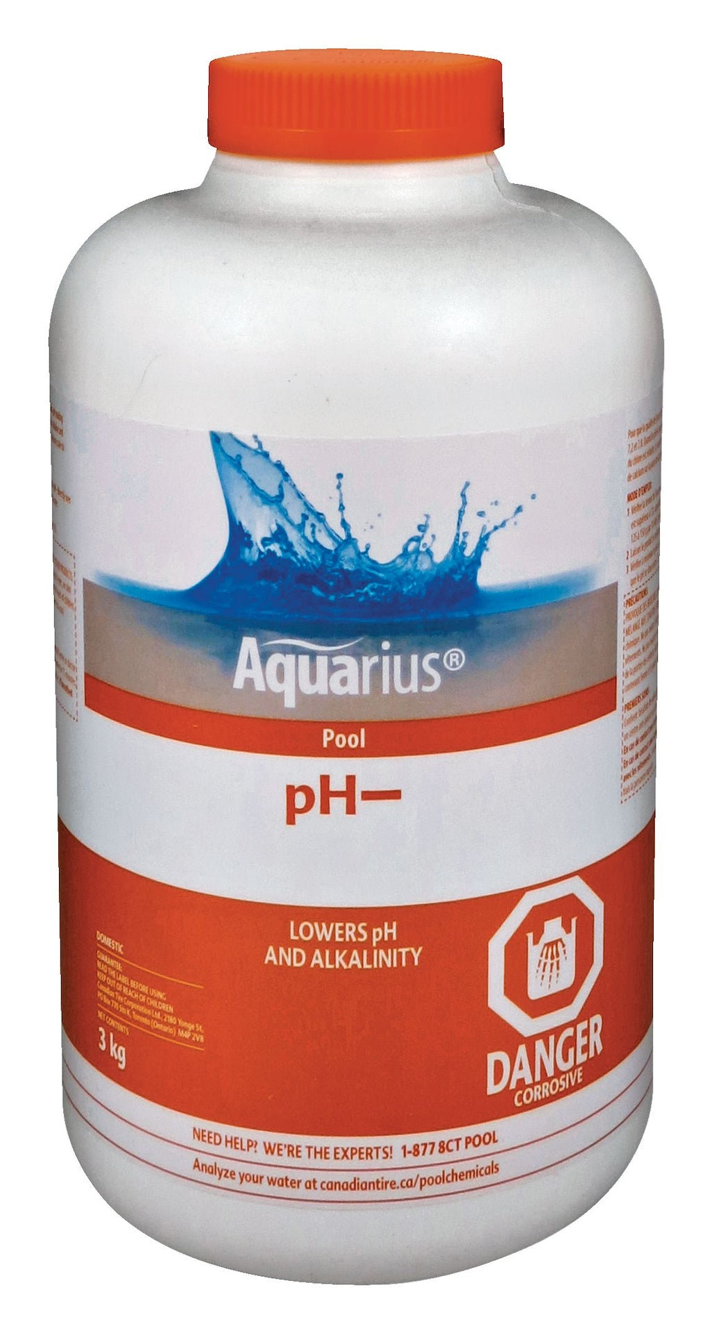 pH - Pool pH Reducer, 3-kg P1R0 - product image 1