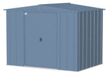 Classic Galvanized Steel Storage Shed, Blue Grey, 8-ft x 6-ft T1P4 - product image 1