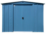 Classic Galvanized Steel Storage Shed, Blue Grey, 8-ft x 6-ft T1P4 - product image 5