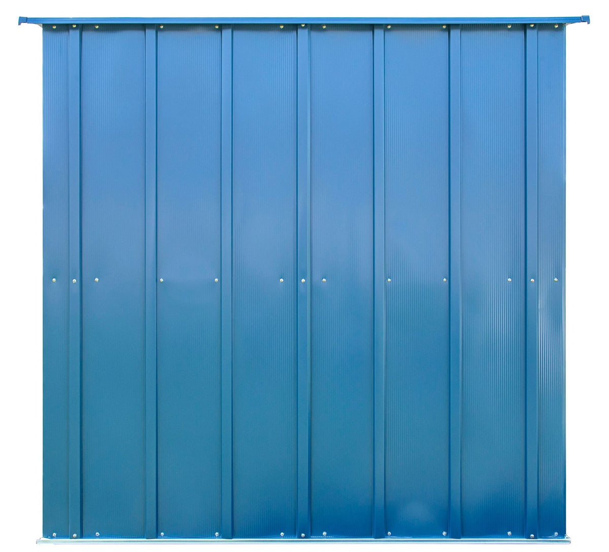 Classic Galvanized Steel Storage Shed, Blue Grey, 8-ft x 6-ft T1P4 - product image 7