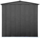 Classic Galvanized Steel Storage Shed, Charcoal, 6-ft x 5-ft Q9Y0 - product image 8