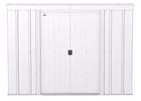 Classic Galvanized Steel Storage Shed, Flute Grey, 8-ft x 4-ft G0S7 - product image 3