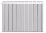 Classic Galvanized Steel Storage Shed, Flute Grey, 8-ft x 4-ft R7X5 - product image 7
