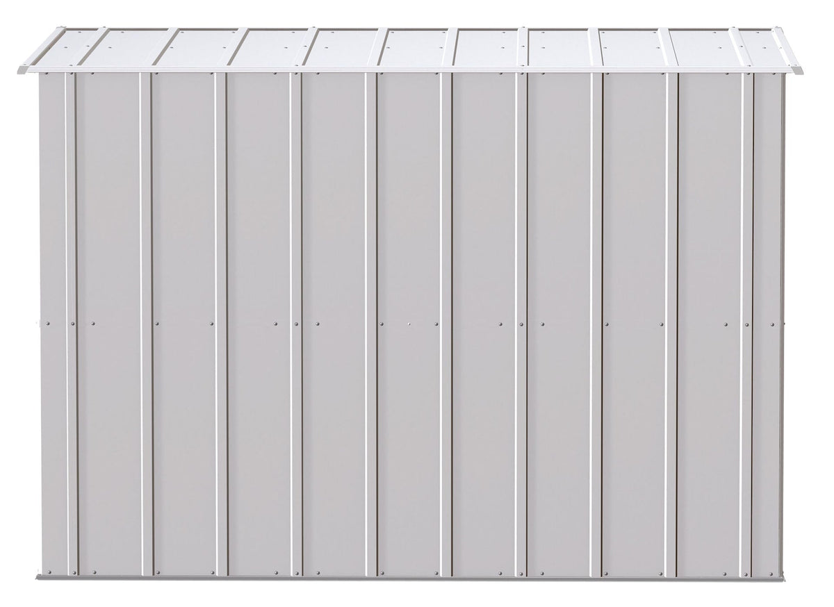 Classic Galvanized Steel Storage Shed, Flute Grey, 8-ft x 4-ft G0S7 - product image 7