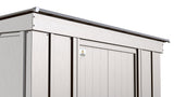 Classic Galvanized Steel Storage Shed, Flute Grey, 8-ft x 4-ft R7X5 - product image 8