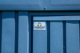 Elite 12x14-ft Blue Grey Corrosion-Resistant Steel Shed B3F0 - product image 6