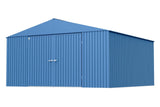 Elite 14x14-ft Corrosion-Resistant Blue Grey Steel Shed I8L5 - product image 2