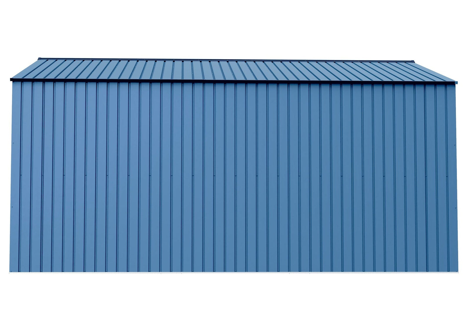 Elite 14x14-ft Corrosion-Resistant Blue Grey Steel Shed I8L5 - product image 4