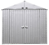 Elite 8x6-ft Corrosion-Resistant Steel Storage Shed Y1X4 - product image 1
