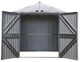 Elite 8x6-ft Corrosion-Resistant Steel Storage Shed Y1X4 - product image 6