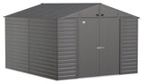 Select Galvanized Steel Storage Shed, Charcoal, 10-ft x 12-ft D9N9 - product image 2